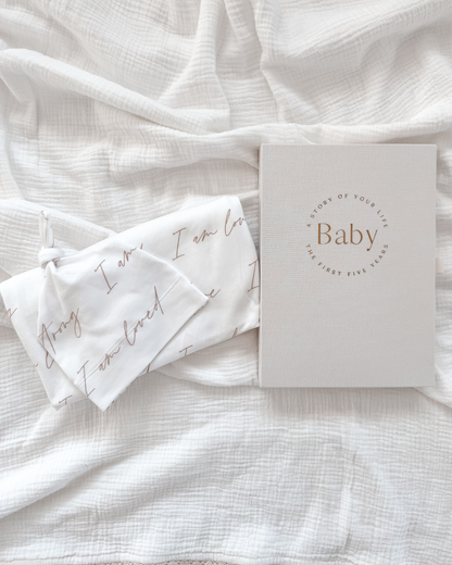 Affirmations - Organic Baby Swaddle Wrap Set